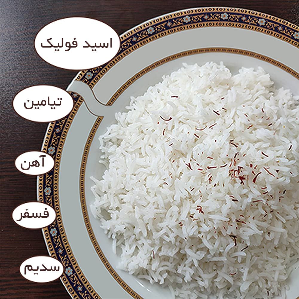 برنج عنبربو کیسه ۱۰ کیلویی