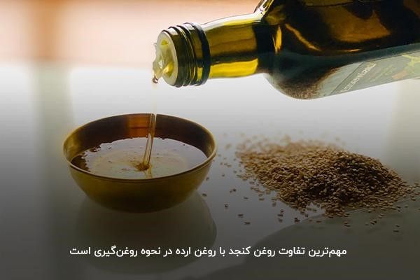 روغن ارده کنجد یک لیتری