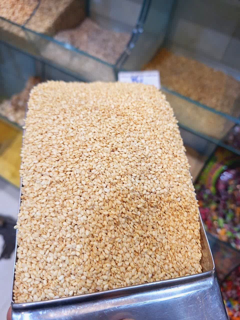 کنجدبرجشته درجه یک (( یک کیلویی ))