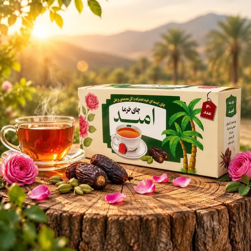 تی بگ چای خرما ۲۰ عددی